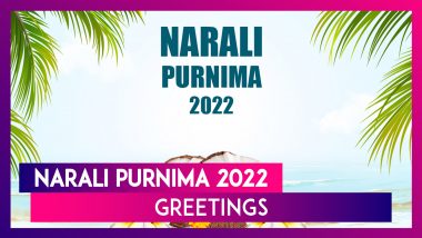 Narali Purnima 2022 Greetings and HD Images: Send Nariyal Purnima Wishes & Messages to Loved Ones